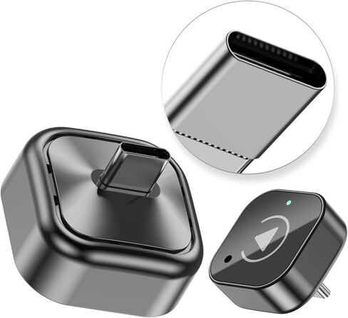 محول Spedal Wireless CarPlay USB C، الجيل الثاني 2 في 1 Android Auto Wireless Dongle، 2026 تمت ترقيته إلى محول لاسلكي لسيارات CarPlay 2016+ Factory CarPlay، لا يوجد اتصال سريع، يتضمن USB-A in Kuwait