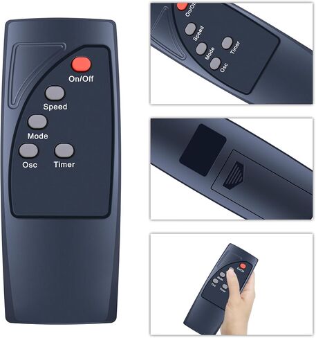 جهاز تحكم عن بعد بديل جديد متوافق مع مروحة أرضية بقاعدة مقاس 16 بوصة من Amazon Basics FS40-10BR in Kuwait