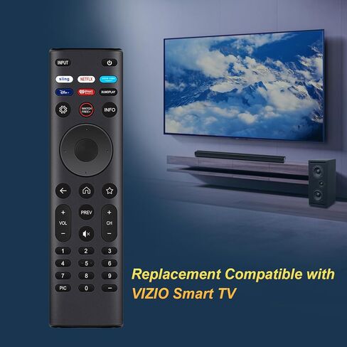 XRT140 Replacement Remote Control Compatible with VIZIO VFD32M-0807 VFD40M-0809 VFD40M-08 VFD32M-08 VHD32M-08 VHD24M-0810 VHD32M-0807 VHD32M-0810 VFD40M-0810 VFD43M-0804 V-Series HD Smart LED TV in Kuwait
