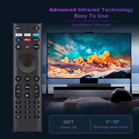XRT140 Replacement Remote Control Compatible with VIZIO VFD32M-0807 VFD40M-0809 VFD40M-08 VFD32M-08 VHD32M-08 VHD24M-0810 VHD32M-0807 VHD32M-0810 VFD40M-0810 VFD43M-0804 V-Series HD Smart LED TV in Kuwait
