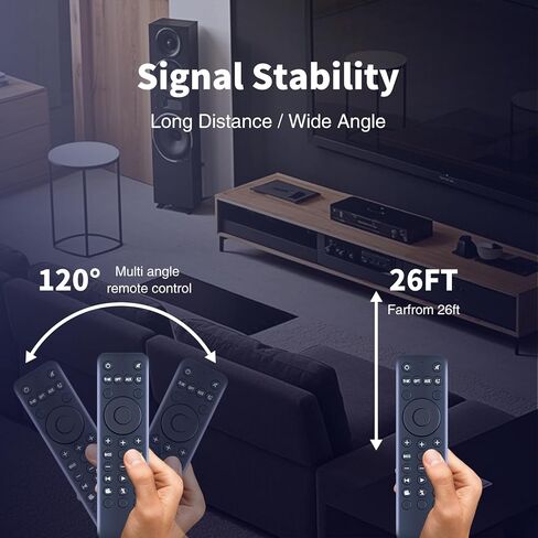 جهاز تحكم عن بعد بديل لشريط الصوت المحيطي للمسرح المنزلي Polk Audio متوافق مع موديلات RE9641-1/RE9114-1/RTRE91141، MagniFi 2/Max SR، Omni SB1 وMAGNIFI-MINI Soundbars in Kuwait