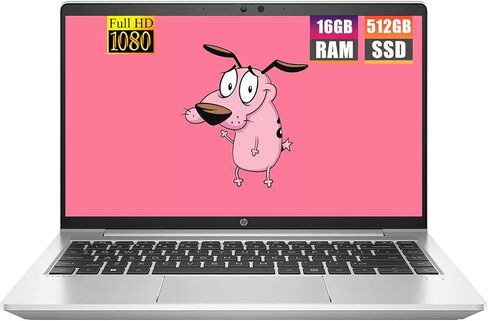 HP ProBook 445 G8 14 بوصة FHD (1920x1080) كمبيوتر محمول للأعمال، Ryzen5 5600U (6-Core)، ذاكرة الوصول العشوائي 16 جيجابايت، 512 جيجابايت SSD، كاميرا ويب، لوحة مفاتيح بإضاءة خلفية، بصمة الإصبع، Windows 10 Pro (متجدد) in Kuwait