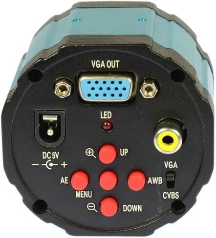 مجهر 2.0MP HD 2 في 1 كاميرا مجهرية صناعية مع قاعدة حامل وشاشة LCD مقاس 7 بوصات مجهر إلكتروني in Kuwait