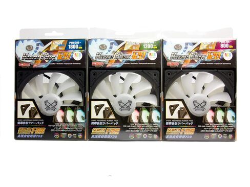 منجل SU1225FD12MR-RHP Kaze Flex PWM RGB 120 مم 1200 دورة في الدقيقة (120 × 120 × 27 مم) مراوح محورية لتبريد الهواء in Kuwait