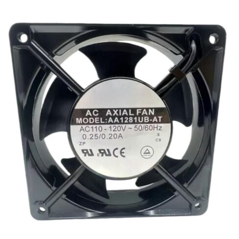 AA1281UB-AT Fan 12CM for 110/120V 0.25/0.20A 12038 120X120X38MM Cooling Fan in Kuwait