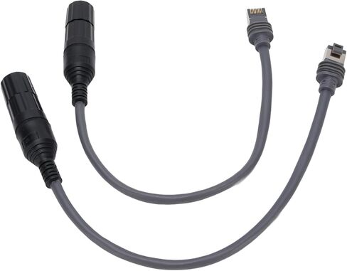 محول Fabater Satellite RJ45، موصل 1200 ميجابت في الثانية ذكر إلى أنثى لتمديد كابل مستطيل من الجيل 3 V3 مع سهولة التركيب لمودم راوتر الإنترنت عبر الأقمار الصناعية in Kuwait