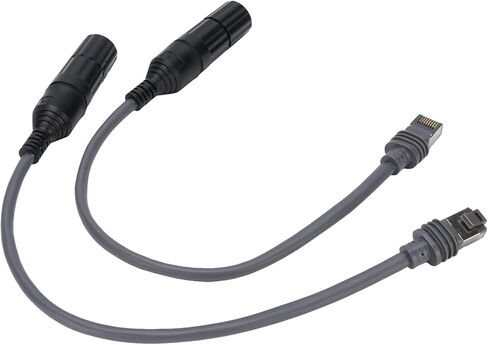 محول Fabater Satellite RJ45، موصل 1200 ميجابت في الثانية ذكر إلى أنثى لتمديد كابل مستطيل من الجيل 3 V3 مع سهولة التركيب لمودم راوتر الإنترنت عبر الأقمار الصناعية in Kuwait