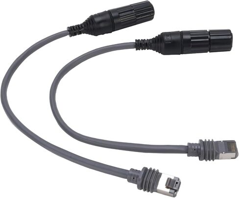 محول Fabater Satellite RJ45، موصل 1200 ميجابت في الثانية ذكر إلى أنثى لتمديد كابل مستطيل من الجيل 3 V3 مع سهولة التركيب لمودم راوتر الإنترنت عبر الأقمار الصناعية in Kuwait