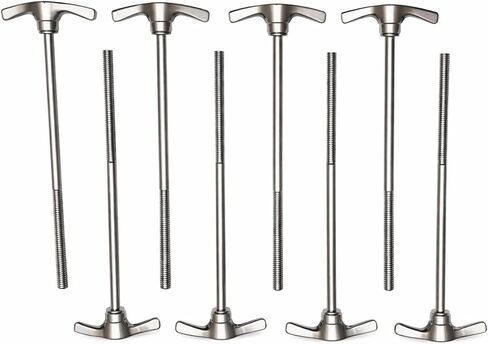 Bass Drum Tension Rods T-Rod Drum Key Style - ROSS Percussion (4 Pack) in Saudi Arabia