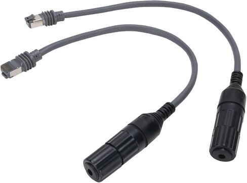محول Fabater Satellite RJ45، موصل 1200 ميجابت في الثانية ذكر إلى أنثى لتمديد كابل مستطيل من الجيل 3 V3 مع سهولة التركيب لمودم راوتر الإنترنت عبر الأقمار الصناعية in Kuwait