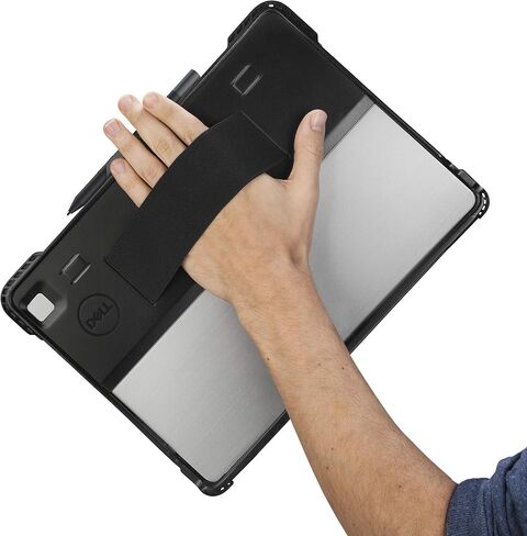 DELL RG1220C حافظة كمبيوتر لوحي مقاومة للصدمات مقاس 31.2 سم (12.3 بوصة) (مقاومة للصدمات، Dell، Latitude 7200 2 في 1، 31.2 سم (12.3 بوصة)، 270 جم، أسود) in Kuwait