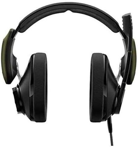Sennheiser GSP 550 PC Gaming Headset with Dolby 7.1 Surround Sound, Flip-to-Mute microphone, USB connectivity for Dekstop and Laptop compatibility, Open-back ear cups, breathable fabric Headset, black in Kuwait
