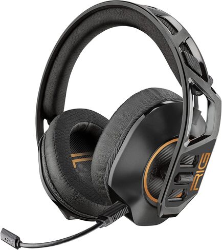 RIG 700HD Ultra-Light Wireless Gaming Headset with Removable Noise Canceling Microphone for Windows 10 and Windows 11 PCs, Mac, PS4, PS5, USB - Black (Renewed) in Kuwait