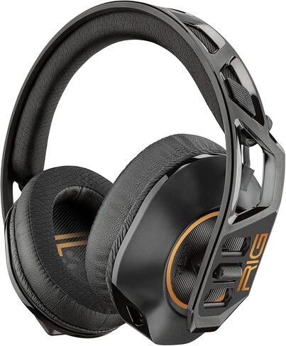 RIG 700HD Ultra-Light Wireless Gaming Headset with Removable Noise Canceling Microphone for Windows 10 and Windows 11 PCs, Mac, PS4, PS5, USB - Black (Renewed) in Kuwait