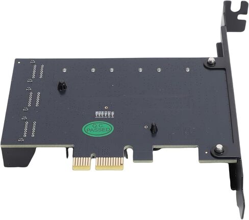 Naroote PCIe إلى 9 منافذ Serial ATA 3.0 بطاقة توسيع، بطاقة تحكم 6 جيجابت في الثانية، محول منفذ تسلسلي مع دعم للفوز، مثالي لتوسيع محرك الأقراص الصلبة SSD in Kuwait