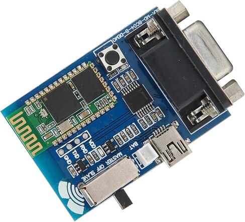 وحدة المنفذ التسلسلي 2.1 محول RS232 جهاز USB صغير 5 فولت لأنظمة Linux DOS مع غطاء بلاستيكي بمدى 15 متر 56.5x38.5x14.5 مللي متر in Kuwait
