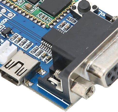 وحدة المنفذ التسلسلي 2.1 محول RS232 جهاز USB صغير 5 فولت لأنظمة Linux DOS مع غطاء بلاستيكي بمدى 15 متر 56.5x38.5x14.5 مللي متر in Kuwait