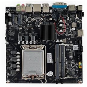 pc motherboard Fit For H610 All-in-one Machine 1700 Dual-slot DDR4 Main Board Industrial Control ITX Advertising Mini 17x17 Host HM65 in Kuwait