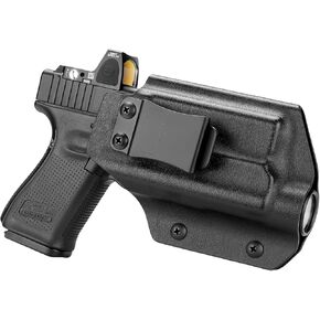 IWB Kydex Holster - متوافق فقط مع Glock 19 / 19X / 26/44 / 45 (Gen 3-5) & Glock 23/32 (Gen 3-4) مع TLR1 / TLR-1 HL/TLR-1 HL-X/TLR-1 HP-X مثبت، اليد اليمنى in Kuwait