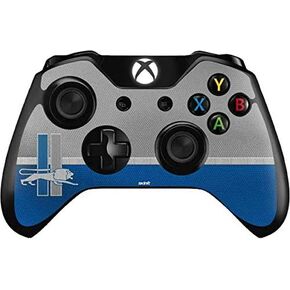 ملصق Skinit المخصص للألعاب متوافق مع وحدة تحكم Xbox One - تصميم كلاسيكي مرخص رسميًا من NFL Detroit Lions in Kuwait