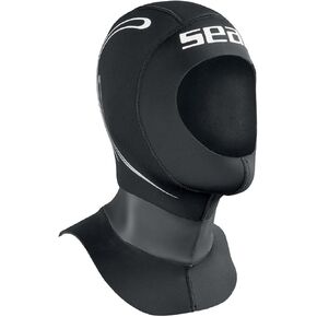 Seac Tekno, 5mm Neoprene Hood for Diving Suit with Air Release Valve Vent System, for Men and Women in Kuwait