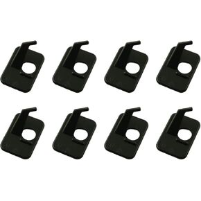 8PCS Archery Frame Recurve Bow Arrow Rests 4 Each for Left and Right Hand Plastic Arrow Stand Compound Bow Arrow Rest with Self Adhesive Backrest Hunting Shooting Aiming Accessories Black in Kuwait