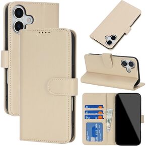 Compatible with iPhone 17 Pro Max Case Wallet with Card Holder,for iPhone 17 Pro Max Wallet Case for Women Men,PU Leather Shockproof Magnetic Buckle Stand Flip Phone Case-Brown in Saudi Arabia
