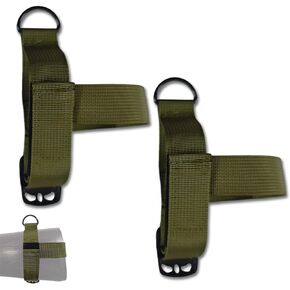 No Drill Sling Mount Adapter for Shotguns and Rifles – Fits Remington, Mossberg, Benelli – Heavy-Duty Nylon Webbing Buttstock Mount, Replaces Swivels & Studs, 2-Pack （Army Green） in Kuwait