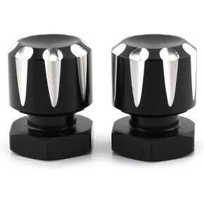 FSFY Chrome Motorcycle Mounting Bolts, 2pcs Solo Mounting Nuts for Harley Road Glide FLTR 1998-2002, 2007-2009, FLTRX 2005-2021, Custom FLTRX 2010-2013, EFI FLTRI 1998-2006 in Kuwait