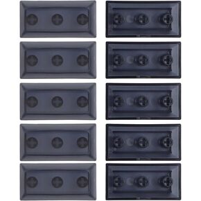 DSA Keycap Blanks Blank Personality Supplement 2U Keycaps 10 Pieces Matte Finish Multiple Colors Keycap Set Mechanical Keyboard Accessory, Transparent Black in Saudi Arabia
