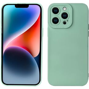 حافظة LOOKSEVEN لهاتف iPhone 14، حافظة خلفية من مطاط السيليكون TPU باللون الأحمر متوافقة مع هاتف iPhone 14 (6.1 بوصة) in Kuwait
