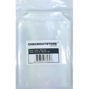 CheckOutStore 50 Clear Storage Pockets (5 5/8 x 7 3/8) in Saudi Arabia