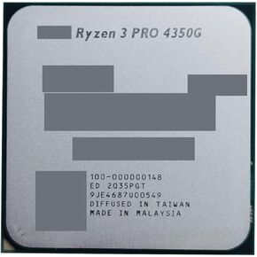 R 3 PRO 4350G R3 .8 GHz Quad-Core Prosesor CPU Delapan Benang 100-000000148 Soket AM4 in Kuwait