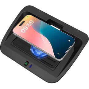 Car Wireless Charger for Toyota RAV4 2019-2025 Phone Wireless Charging Pad Mount Interior Center Console Accessories for RAV4 Adventure LE XLE TRD Off-Road Prime SE XSE Limited Hybrid in Kuwait
