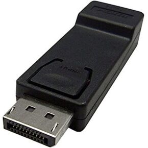 4XEM DisplayPort/HDMI ذكر/أنثى محول الصوت/الفيديو، أسود 4XDPMHDMIFA in Kuwait