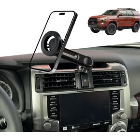 oricarmes 2026 Latest Extension arm for Toyota 4runner Magnetic Phone Mount Adjustable & Custom Fit 360° Rotation One-Hand Operation 5th 4runner Phone Holder 2010-2024 4runner Accessories in Kuwait
