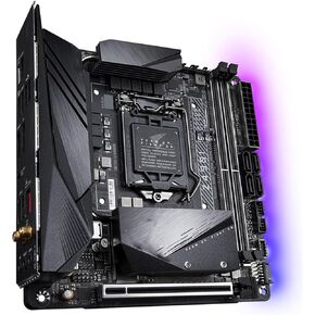 لوحة أم للكمبيوتر الشخصي تناسب GIGABYTE Z490I AORUS Ultra اللوحة الأم LGA1700 تدعم I9-11900KF 10900K I7-11700F I5-11400F 10400F I3-10100F CPU DDR5 M.2 HDMI in Kuwait
