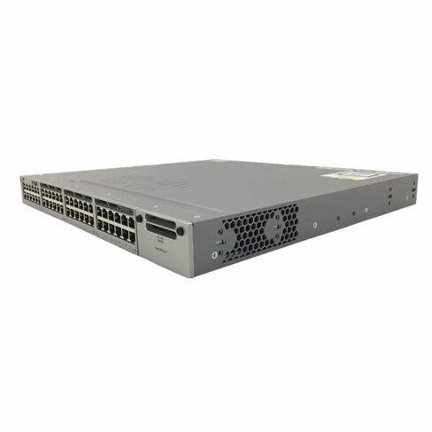 محول Cisco WS-C3850-48T-L Catalyst 3850 ذو 48 منفذ جيجابت مع وحدة PSU مزدوجة (متجدد) in Kuwait