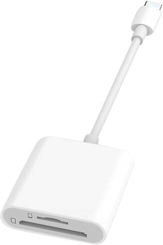 فتحات بطاقة مزدوجة، قارئ بطاقات Micro SD، USB C يدعم محول بطاقة الذاكرة SD وTF للهاتف الأمريكي in Kuwait