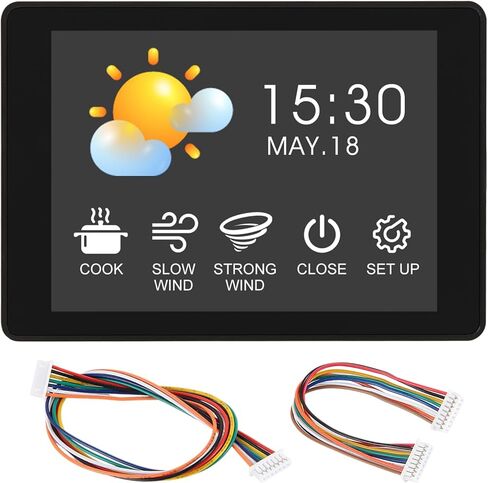 وحدة شاشة لمس ESP32-S3 مقاس 2.8 بوصة، شاشة Esp32 S3 مقاس 2.8 بوصة 240 × 320 IPS LCD EPS32 مع شاشة لمس سعوية تعمل بتقنية WiFi وبلوتوث لـ Arduino in Kuwait