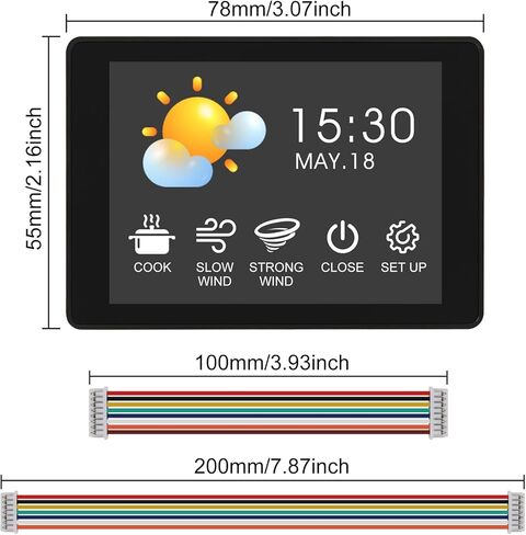 وحدة شاشة لمس ESP32-S3 مقاس 2.8 بوصة، شاشة Esp32 S3 مقاس 2.8 بوصة 240 × 320 IPS LCD EPS32 مع شاشة لمس سعوية تعمل بتقنية WiFi وبلوتوث لـ Arduino in Kuwait