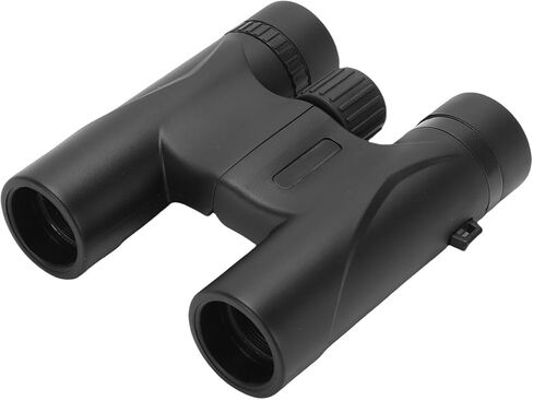 10x25 Binoculars Compact Pocket Binoculars Folding Pocket Portable Up Eyecups BK7 Prism Multi Layer Coated Lenses with 98m of View f in Kuwait