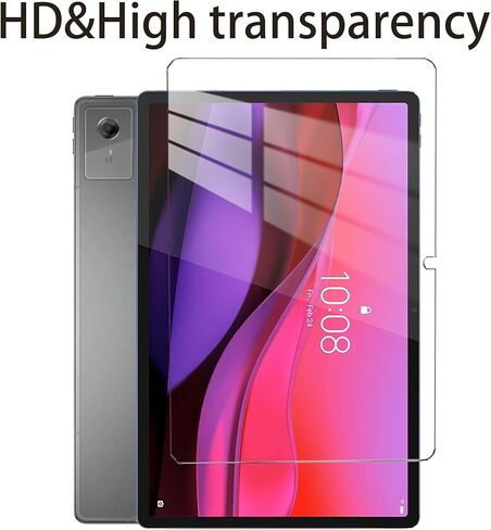 عبوتان من واقيات الشاشة من الزجاج المقوى المتوافقة مع Lenovo Idea Tab Plus 12.1 بوصة / Lenovo Tab K12 (2025)، مضادة للخدش، خالية من الفقاعات، صلابة 9H in Kuwait