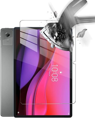 عبوتان من واقيات الشاشة من الزجاج المقوى المتوافقة مع Lenovo Idea Tab Plus 12.1 بوصة / Lenovo Tab K12 (2025)، مضادة للخدش، خالية من الفقاعات، صلابة 9H in Kuwait