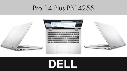 Dell Pro 14 Plus Copilot+ Business Laptop (Next Gen Latitude 5450) 14.0" IPS FHD+ (AMD Ryzen 7 PRO 250 (> Ultra 5 135U), 16GB LPDDR5X, 512GB SSD, Backlit, 2 Thunderbolt 4, 1080p IR Webcam, Win11Pro) in Kuwait