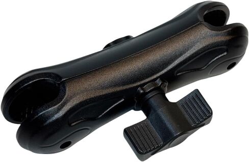 6 Inch Double Socket Arm for 1.5" C-Size Mounts – Short Arm, Adjustable Aluminum for Transducer Poles, Sonar, & Marine Electronics - Compatible with RAM Mounts in Kuwait