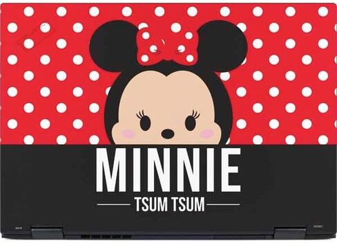 ملصق Skinit للكمبيوتر المحمول متوافق مع ThinkPad L13 Yoga Gen 2 - تصميم Disney Tsum Tsum Minnie Mouse المرخص رسميًا in Kuwait