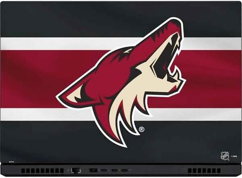 ملصق Skinit للكمبيوتر المحمول متوافق مع Lenovo ThinkPad P14s Gen 2 - تصميم جيرسي NHL Arizona Coyotes المرخص رسميًا in Kuwait