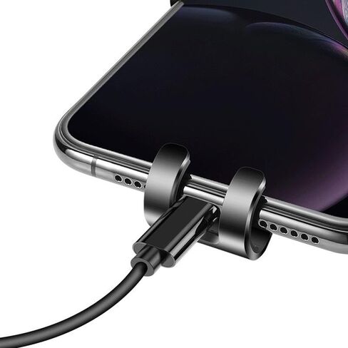 حامل سيارة BoxWave متوافق مع Motorola Razr 2025 - حامل سيارة X-Switch، حامل مثبت على فتحة تهوية الهواء بسيط - أسود غامق in Kuwait