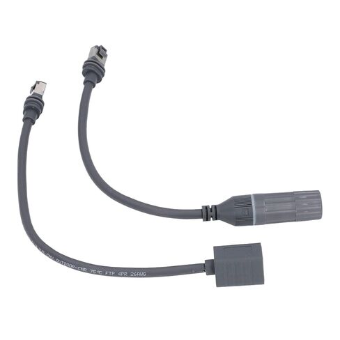 محول SPX ذكر إلى RJ45 مقاوم للماء بسرعة 1200 ميجابت في الثانية لطبق وجهاز التوجيه Gen3، اتصال ثابت للاستخدام الداخلي والخارجي in Kuwait